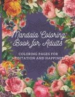 Mandala Coloring Book for Adults