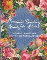 Mandala Coloring Book for Adults