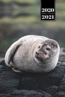 Seal Manatee Sea Lion Cow Walrus Dugong Week Planner Weekly Organizer Calendar 2020 / 2021 - Wake Up