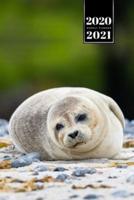 Seal Manatee Sea Lion Cow Walrus Dugong Week Planner Weekly Organizer Calendar 2020 / 2021 - Relax a Little
