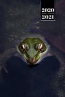 Frog Toad Week Planner Weekly Organizer Calendar 2020 / 2021 - Luminous Eyes