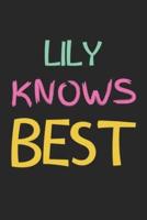 Lily Knows Best