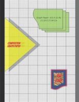 Graph Paper Notebook 8.5 X 11 IN, 21.59 X 27.94 Cm