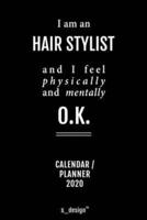 Calendar 2020 for Hair Stylists / Hair Stylist