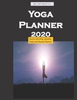 Yoga Planner 2020 Exercise Planning