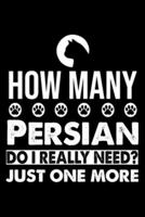 How Many Persian Do I Really Need? Just One More