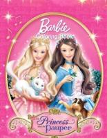 Barbie, the Princess and the Pauper Coloring Book