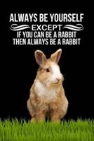 Always Be Yourself Except If You Can Be A Rabbit Then Always Be A Rabbit