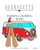 BERNADETTE Fashion Coloring Book Vol.20