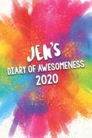 Jen's Diary of Awesomeness 2020