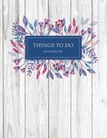 Things To Do Notebook