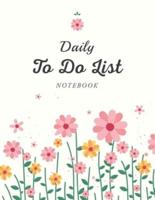 Daily To Do List Notebook