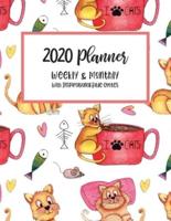 2020 Planner Weekly & Monthly With Inspirational Bible Quotes