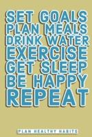 Plan Healthy Habits