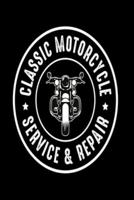Classic Motorcycle Service and Repair Notebook