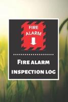 Fire Alarm Inspection Log