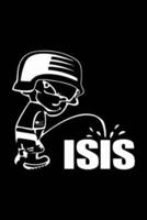 Pee On Isis Decal Look Notebook