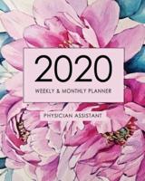 2020 Weekly and Monthly Planner, Physician Assistant. Physician Assistant Gifts