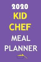2020 Kid Chef Meal Planner