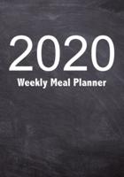 2020 Weekly Meal Planner