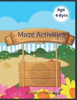 Maze Activities For Kids