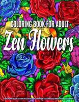 Coloring Book for Adults - Zen Flowers