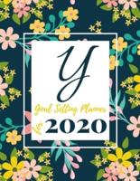Y Goal Setting Planner for 2020