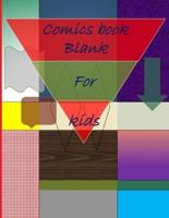 Blank Comic Book-Comic Sketch Book