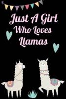 Just A Girl Who Loves Llamas