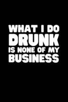 Drunk Business Notebook