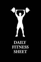 Daily Fitness Sheet