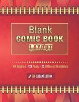 Blank Comic Book Layout
