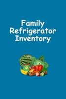 Family Refrigerator Inventory