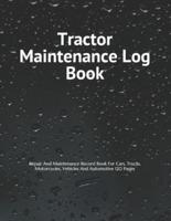 Tractor Maintenance Log Book