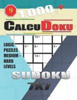 1,000 + Calcudoku Sudoku 7X7