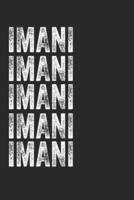 Name IMANI Journal Customized Gift For IMANI A Beautiful Personalized