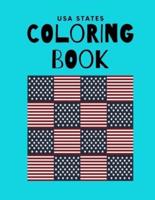 USA States Coloring Book