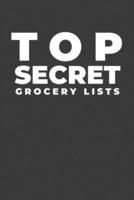 Top Secret Grocery Lists