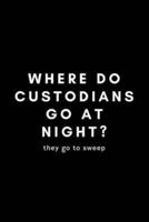Where Do Custodians Go At Nigh? They Go To Sweep