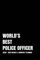 World's Best Police Officer Planner