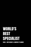 World's Best Specialist Planner