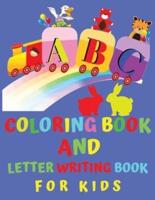 ABC Coloring Book and Latter Writing for Kids