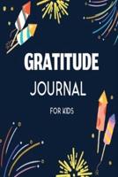 Gratitude and Affirmation Journal For Boys and Girls - Fireworks Cover Theme