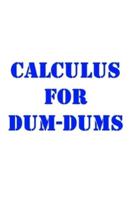 Calculus for Dum-Dums