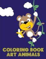 Coloring Book Art Animals