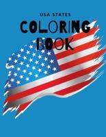 USA States Coloring Book