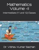Mathematics Volume -II