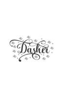 Dasher, Christmas Notebook Kids, Lined Journal/Notes Christmas