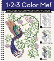 1-2-3 Color Me! (Adult Coloring Book With a Variety of Images - Humming Bird Cover)