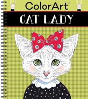 Colorart Coloring Book - Cat Lady